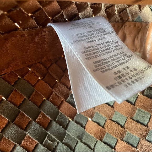 MADEWELL rare woven leather small transport crossbody - Picture 10 of 10